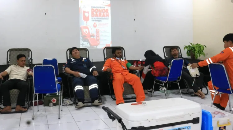 PLN Indonesia Power Sanggau Perkuat Kepedulian lewat Donor Darah Bersama