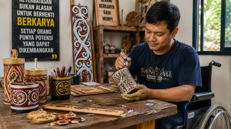Disabilitas Sanggau Yakin Percaya Diri Kunci Wujudkan Mimpi