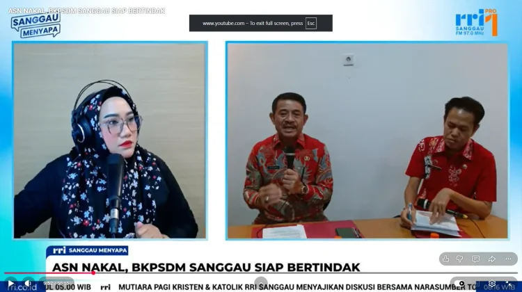 BKPSDM Sanggau Evaluasi Kedisiplinan ASN