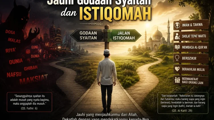 Jauhi Maksiat dan Perbanyak Amal Saleh Lawan Godaan Syaitan