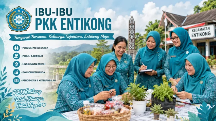 PKK Entikong Dorong Perempuan Mandiri dan Sejahtera Bersama
