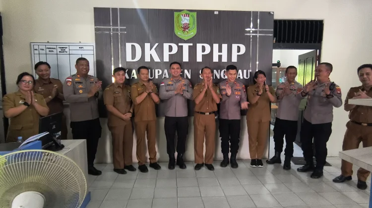 Kapolres Sanggau Komit Lanjutkan Program Ketahanan Pangan Jagung