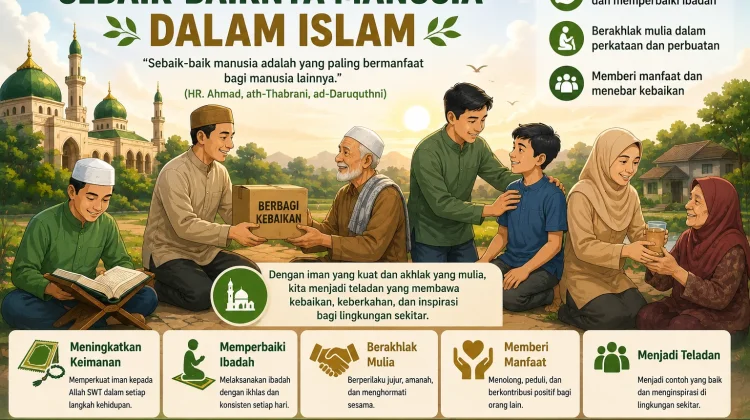 Menjadi Teladan Melalui Iman dan Akhlak