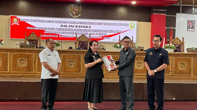 DPRD Sanggau Terima Nota Rancangan Perubahan KUA-PPAS 2026