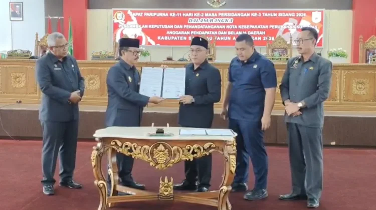 Bupati Ontot Sebut APBD Perubahan Sanggau Capai Rp1,6 Triliun