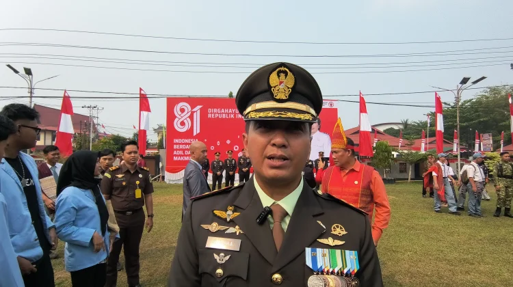 Dandim Sanggau Tekankan Pentingnya Semangat Gotong Royong