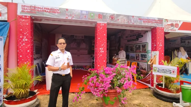 Pameran Pembangunan Sabang Merah, Disnakertrans Sanggau Siapkan Bursa Kerja
