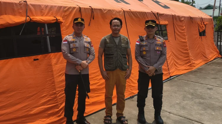 Polres Sanggau Perkuat Sarana Penanganan Karhutla