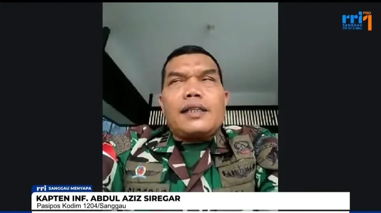 Kodim 1204 Sanggau Siagakan Pasukan Hadapi Karhutla