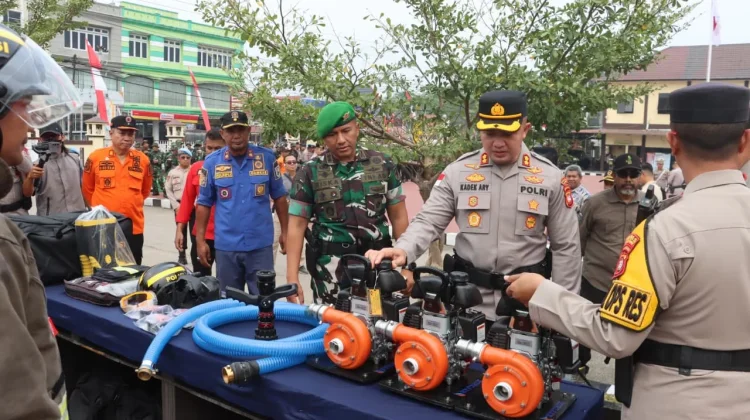 Polres Sanggau Gelar Operasi Aman Nusa II Tekan Karhutla