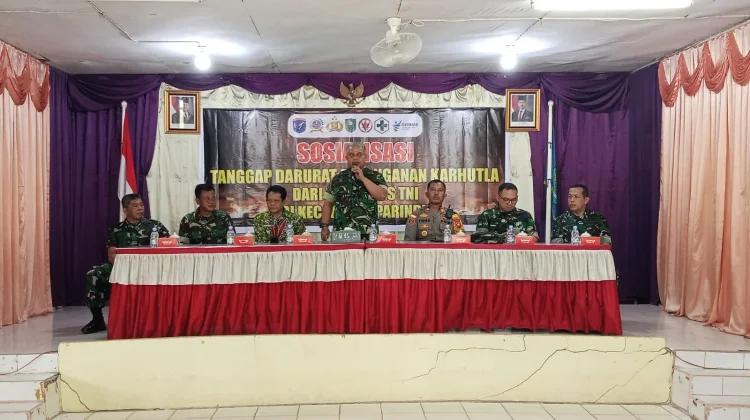 TNI Tegaskan Penyuluhan Karhutla Bukan untuk Cari Kesalahan