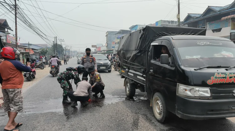 Pengendara Motor Tewas Tergilas Truk Pengangkut BBM di Sosok, Ini Kronologinya