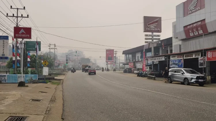 ISPU Sanggau Tembus 300, Jarak Pandang Dibawah Satu Kilometer