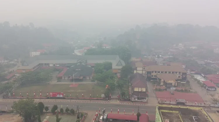 Kabut Asap dan Kekeringan Bikin ISPA serta Diare Melonjak di Sanggau