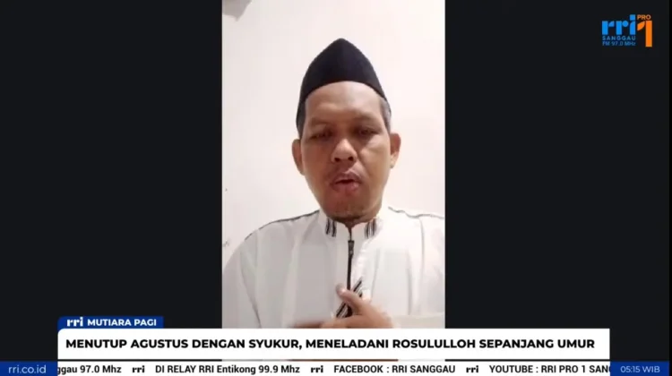 Tutup Agustus dengan Syukur dan Teladan Rasulullah