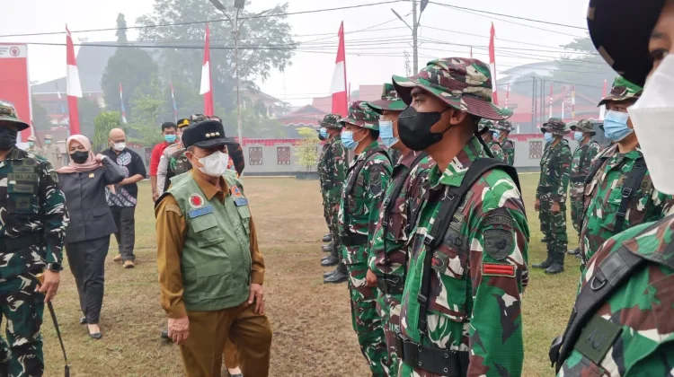 Bupati Ontot Minta Satgas Karhutla Siap Tangani Kabut Asap