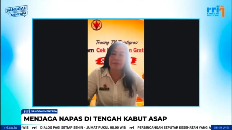 Puskesmas Pusat Damai Perkuat Edukasi Kesehatan Hadapi Kabut Asap