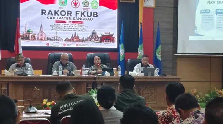 Jadi Pembicara Rakor FKUB, Wabup Susana Sampaikan Isu Kerukunan hingga Karhutla