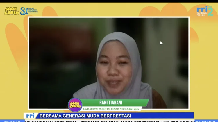 Juara Qiraat Murottal Kalbar Bongkar Cara Melatih Napas Panjang