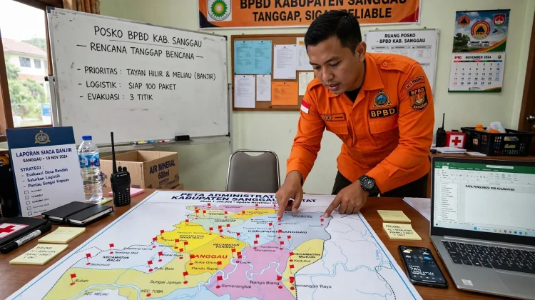 BPBD Sanggau Ungkap Karhutla Merata di 15 Kecamatan