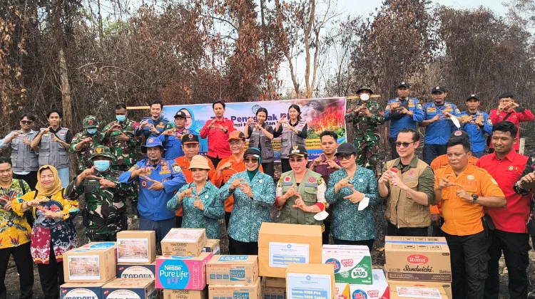 TP PKK Kalbar Apresiasi Relawan Karhutla di Sanggau