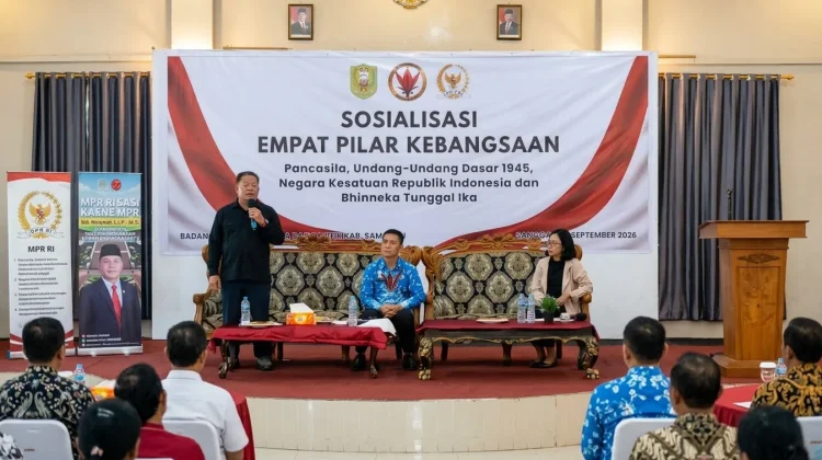 Komisi XIII DPR Dorong Penguatan Empat Pilar Kebangsaan di Sanggau