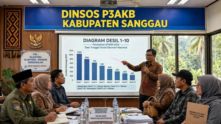 Data Desil Trending, Dinsos Sanggau Ungkap Perubahan DTSEN