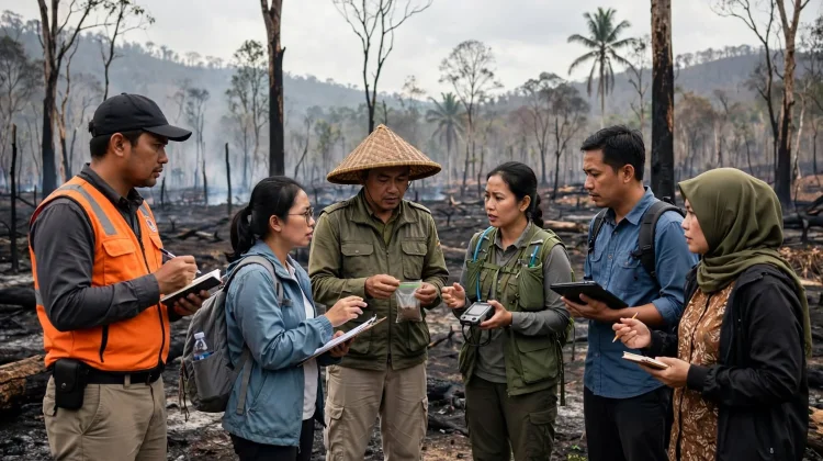 BPBD Sanggau Kaji Dampak Karhutla di Lima Sektor