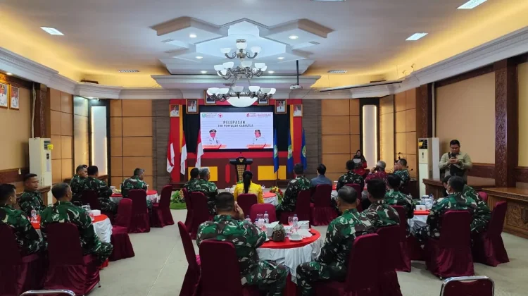 Wabup Sanggau Apresiasi Kinerja Satgas Karhutla TNI