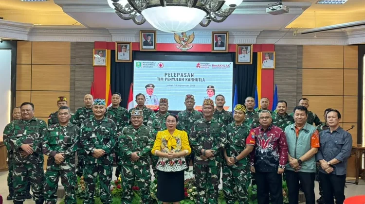Mabes TNI Tuntaskan Penyuluhan Karhutla di Sanggau
