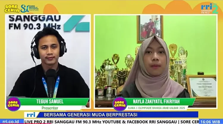 Siswi MAN Dua Pontianak Juara Olimpiade Bahasa Arab