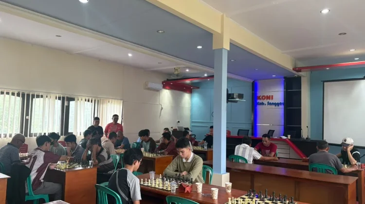 Percasi Sanggau Lakukan Seleksi Atlet Catur Porprov 2026