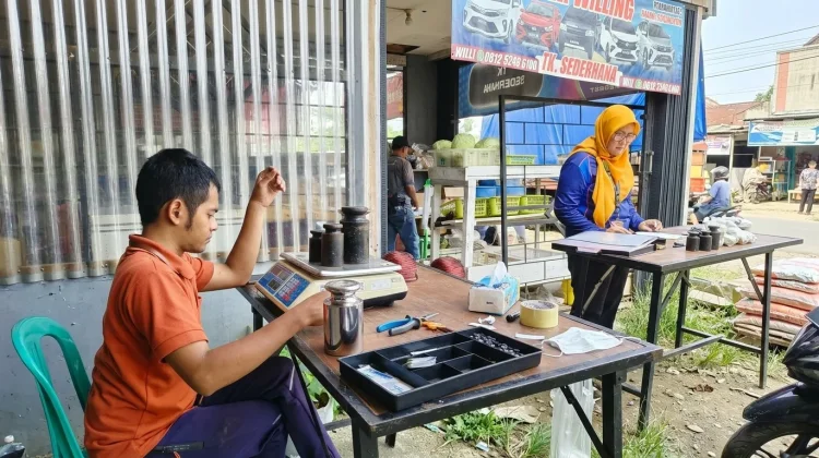 Disperindagkop Sanggau Gelar Tera Ulang Alat Ukur Pedagang