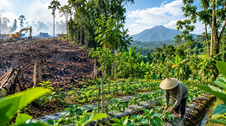 Cegah Deforestasi, Pertanian Berkelanjutan Jaga Hutan Indonesia