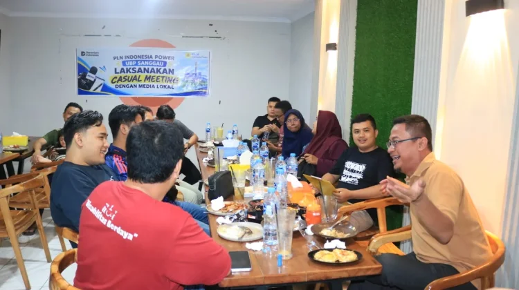 PLN IPUBP Sanggau Gelar Casual Meeting dengan Media