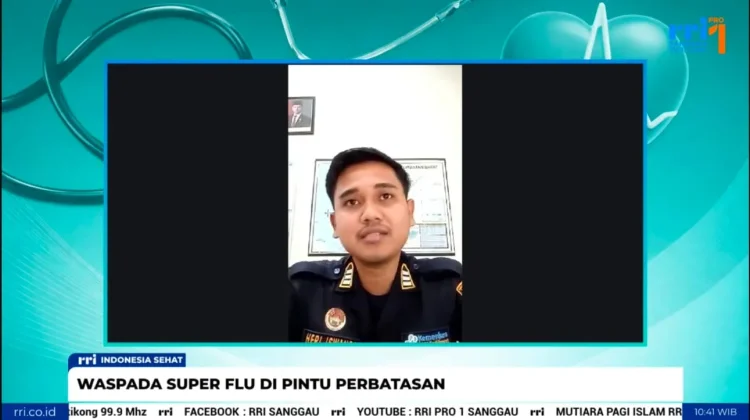Waspada Super Flu di Perbatasan Entikong, Petugas Perketat Pengawasan