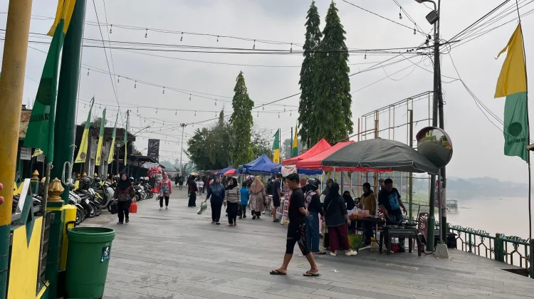 CFD Muara Kantu Kembali, UMKM Sebut Pengunjung Masih Sepi