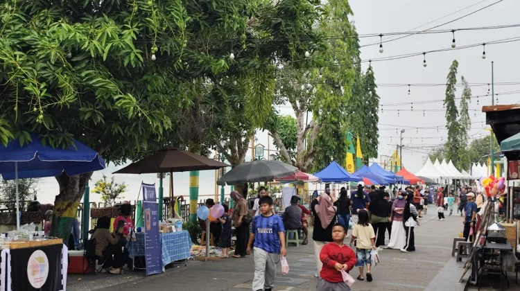 CFD Muara Kantu Kembali, Antusiasme Warga Belum Pulih