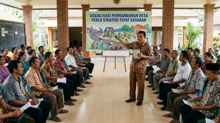 Sosialisasi Pembangunan Desa Perlu Strategi Tepat Sasaran