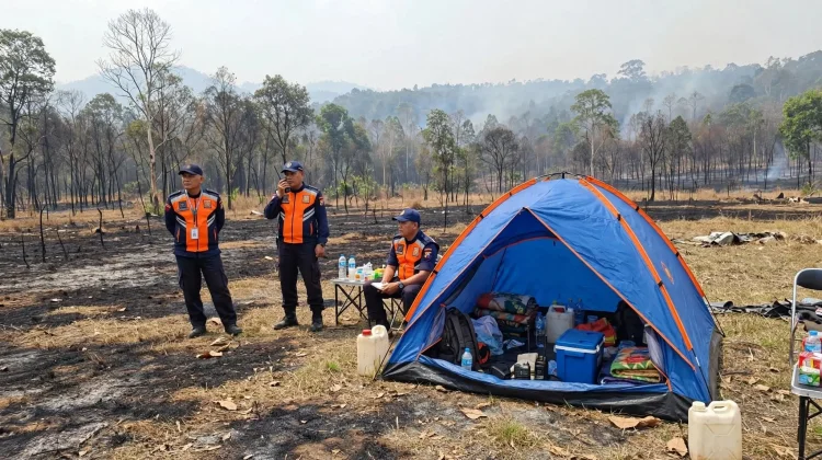 Karhutla Sanggau Beralih Transisi Darurat, Posko BPBD Tetap Aktif