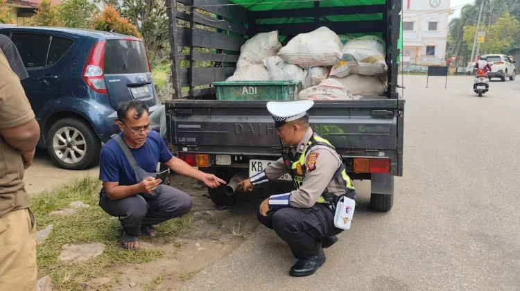 Operasi Pajak Sanggau Temukan Pelanggaran Knalpot Brong