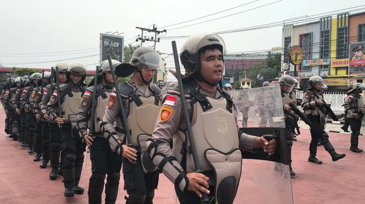 Polres Sanggau Pastikan Personel Siap Hadapi Berbagai Kejadian