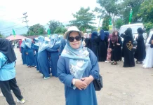 BKMT Sekayam Semarakkan Pawai Taaruf Sambut Ramadan