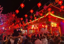 Naga dan Barongsai Semarakkan Imlek di Sanggau