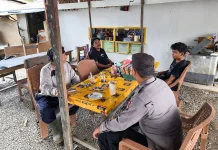 Polsek Sekayam Tekan Gangguan Kamtibmas Melalui Patroli