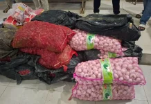Operasi Gabungan Gagalkan Penyelundupan Pangan Ileggal di Entikong
