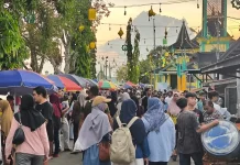 Warga Padati Penutupan Festival Kuliner Takjil Ramadan Sanggau