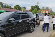 DWP RRI Entikong Berbagi Takjil Gratis di Sanggau