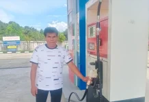SPBU Entikong Bersiap Layani Pemudik di Perbatasan