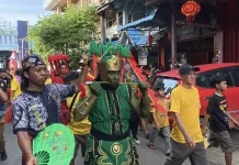 Aparat dan Warga Bersinergi Amankan Cap Go Meh Sanggau